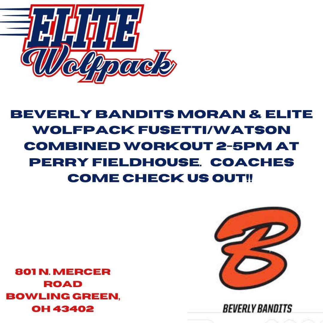EliteFusetti's tweet photo. Since the Finesse invitational is canceled for today, we are doing a combined work out with the Beverly Bandits Moran Team.  Coaches please come check us out…. I’m trying to make 14K and more in travel expenses worthwhile anyway possible. https://t.co/hggAD6NKEj