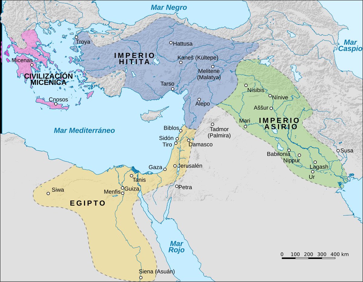 MarHumano's tweet photo. Hablemos de un Cambio de Era...
Este es el Mediterráneo Oriental a finales de la Edad de Bronce.
Mundo Multipolar y equilibrio entre 4 grandes Potencias.
Pero Todo empezaría a Cambiar y llegaríamos al Mundo de Hoy...
Mundo que Tiembla.
Prepárense para el 🧵
👇🏾 https://t.co/33Lljm5yFP