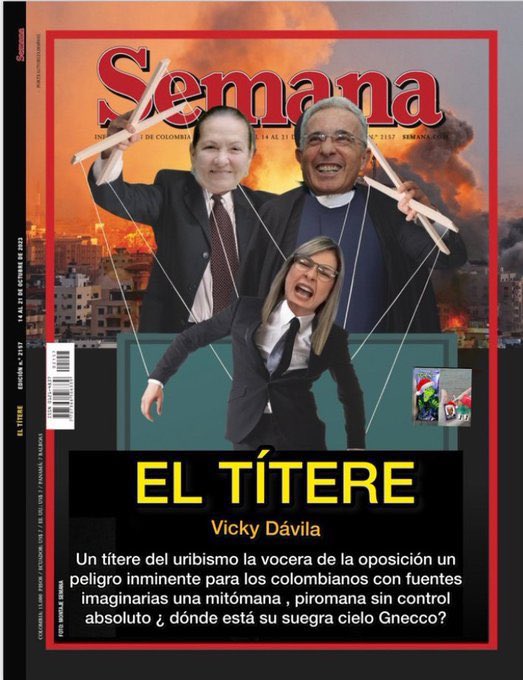 ElizbethCristi7's tweet photo. El verdadero títere de Colombia 

Vendida

 #PetroValiente https://t.co/DWBDB7RylR