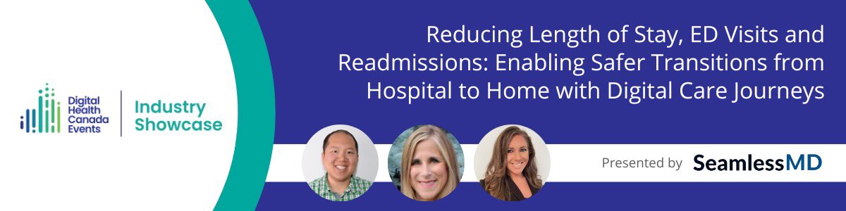 SeamlessMD (@seamlessmd) on Twitter photo (3/3) Join this interactive session w/:
<a href="/AndrianaLukich/">Andriana Lukich</a>, Dir. Digital Solutions <a href="/StJoesHamilton/">St. Joe's Healthcare (Hospital & Foundation)</a>
– Caroline Fanti, Dir. Surgical Services <a href="/TBRHSC_NWO/">TBRH Sciences Centre</a>
– <a href="/joshuapliu/">Joshua Liu</a>, CEO <a href="/SeamlessMD/">SeamlessMD</a>
Oct 24, 12 PM ET
Sign up👉 bit.ly/45xWUb8
Thank you to <a href="/DigiHealthCA/">Digital Health Canada</a> for hosting! (3/3) Join this interactive session w/:
<a href="/AndrianaLukich/">Andriana Lukich</a>, Dir. Digital Solutions <a href="/StJoesHamilton/">St. Joe's Healthcare (Hospital & Foundation)</a>
– Caroline Fanti, Dir. Surgical Services <a href="/TBRHSC_NWO/">TBRH Sciences Centre</a>
– <a href="/joshuapliu/">Joshua Liu</a>, CEO <a href="/SeamlessMD/">SeamlessMD</a>
Oct 24, 12 PM ET
Sign up👉 bit.ly/45xWUb8
Thank you to <a href="/DigiHealthCA/">Digital Health Canada</a> for hosting!