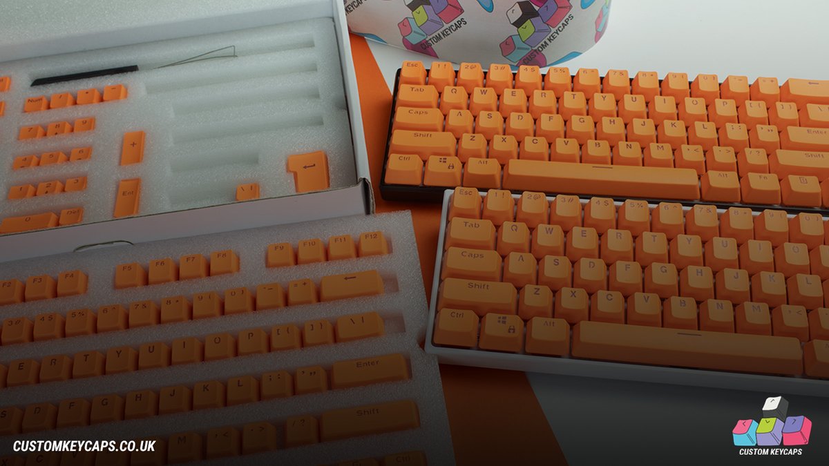 customkeycaps's tweet photo. Orange PBT Keycaps :D
#keycaps #customkeycaps #setup #CK #pc #gaming https://t.co/juYqkvalWU