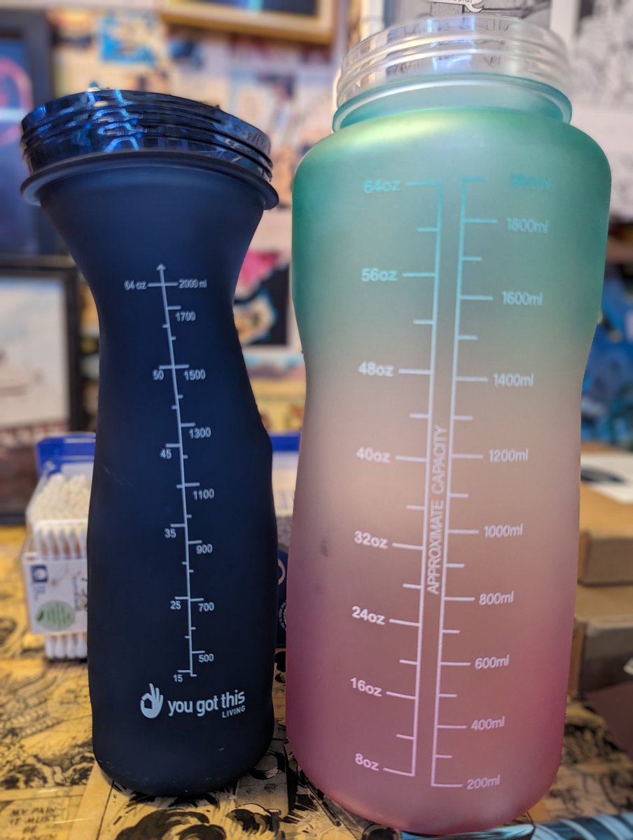 ShinyEevee27's tweet photo. I learned why my water bottle came with a note NOT to put it in the dishwasher. ๐คฆโโ๏ธ
#waterbottle #dishwasher #lifefail #lessonlearned https://t.co/2tbMQLXZyd