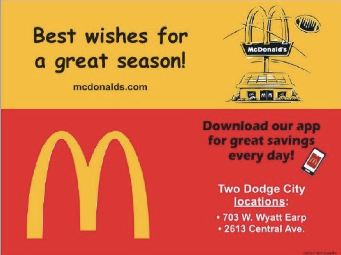 SWKStormFB's tweet photo. We want to give a huge Thank You to following sponsors for the upcoming season! Main Street T's McDonald's Willy’s Wash&amp;Detail Be sure to show them support to thank them for their support! #theresastormcoming https://t.co/zXkAWLj4SL
