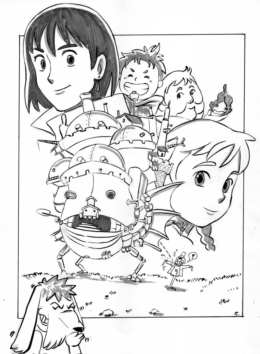El_zanza_art's tweet photo. Inktober 2023
14:castillo /castle
#art #dibujo #tintachina #fanart #traditionaldrawing #inktober2023day14
#inktober2023day14castle
#studioghibli #howlsmovingcastle #castillovagabundo https://t.co/LvcTdK1KfD