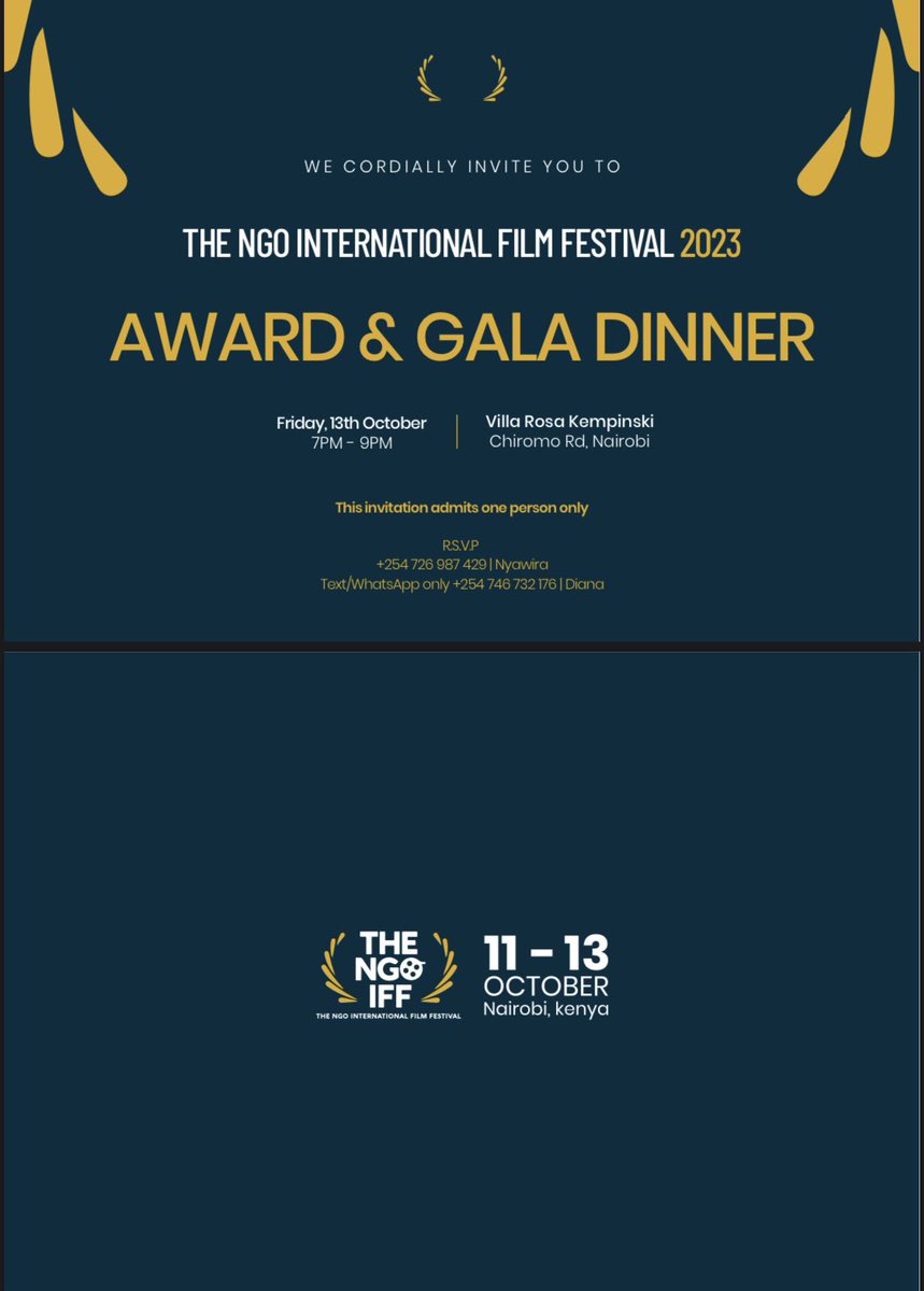 AbdilahiNuh's tweet photo. It's a wrap! ππ Huge congratulations to @Teebalo , My friend, and the entire @thengoiff team for organizing an incredible 3-day event and hosting an absolutely amazing Gala Dinner. Thank you for the warm invitation. It was truly a memorable experience! #NGOIFF #Film https://t.co/j6pUaZ1nlO