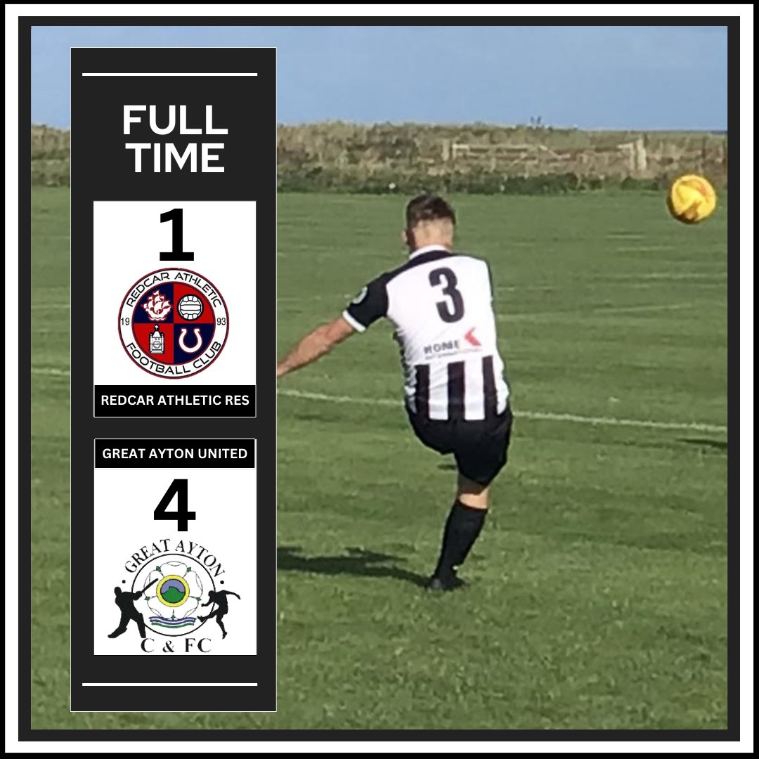 AytonRoyals's tweet photo. FULL-TIME ⚫️⚪️ | After going behind early in the first half, #Ayton recovered to win convincingly 1-4 despite being reduced to 10 men. Goals from Hood (2), Thompson &amp; White ensured progression to the next round of the Cup . ⚫️⚪️ #UTA #Ayton #Cup https://t.co/XBdiuxeWf5