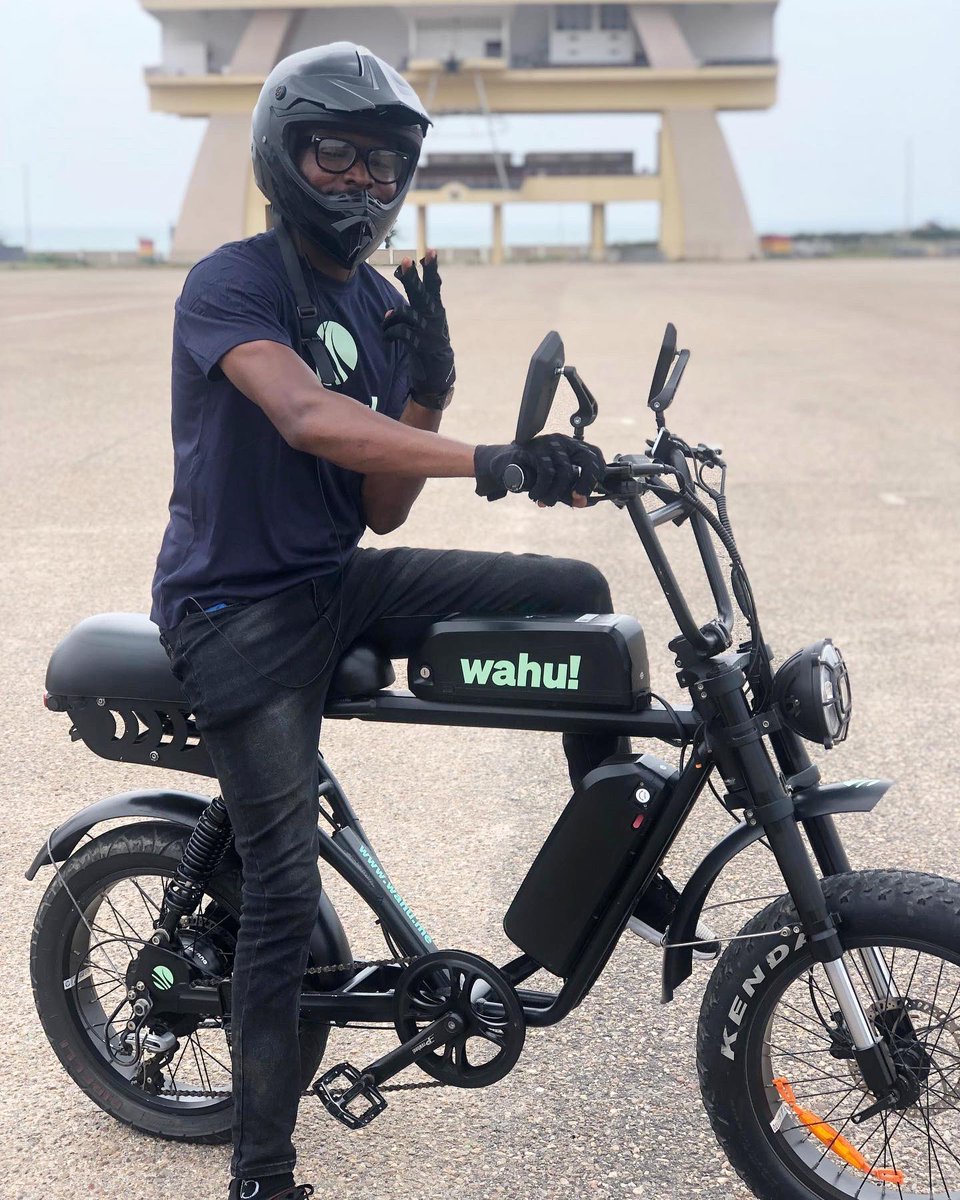 KobbyKyei_'s tweet photo. Wahu! an electric motorbike company designed and manufactured in Ghana, tailored for realities of African roads. It's perfectly versatile for both a quick commute and carrying a loads. Smart, durable, and stylish—everything you could want out of an eBike! 

Over 50 Wahu Electronic Bikes went  on a ride within Accra this morning for the bikers to have a great experience and also to test it conveyance and durability 😊🔥

If you've ever wanted to be your own boss; own your own vehicle, earn money while riding, and be free from the worries of rising fuel costs. Then sign up to be a Wahu rider today. They will provide you with the tools you need to succeed as a mobility entrepreneur— and to stay safe and supported while doing it.

#TheBlogger