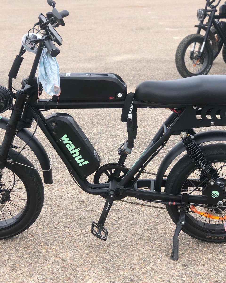 KobbyKyei_'s tweet photo. Wahu! an electric motorbike company designed and manufactured in Ghana, tailored for realities of African roads. It's perfectly versatile for both a quick commute and carrying a loads. Smart, durable, and stylish—everything you could want out of an eBike! 

Over 50 Wahu Electronic Bikes went  on a ride within Accra this morning for the bikers to have a great experience and also to test it conveyance and durability 😊🔥

If you've ever wanted to be your own boss; own your own vehicle, earn money while riding, and be free from the worries of rising fuel costs. Then sign up to be a Wahu rider today. They will provide you with the tools you need to succeed as a mobility entrepreneur— and to stay safe and supported while doing it.

#TheBlogger