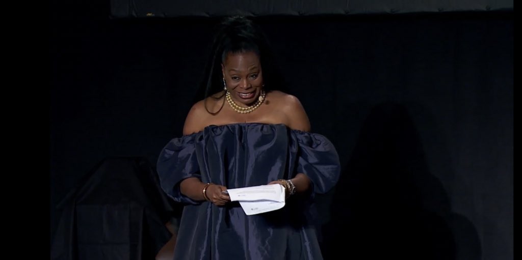 barry_adelle's tweet photo. I am always in awe listening to Dr Ayoade Alakija @yodifiji Special Envoy for the ACT Accelerator, WHO
Mastering the Virchow Prize Ceremony, to celebrate 2023 Virchow Prize 🏆 for Global Health Winner Dr @LekeRose  🇨🇲 
Congratulations 
#LivefromBerlin
#HealthSummit https://t.co/nhNO7ndLaF