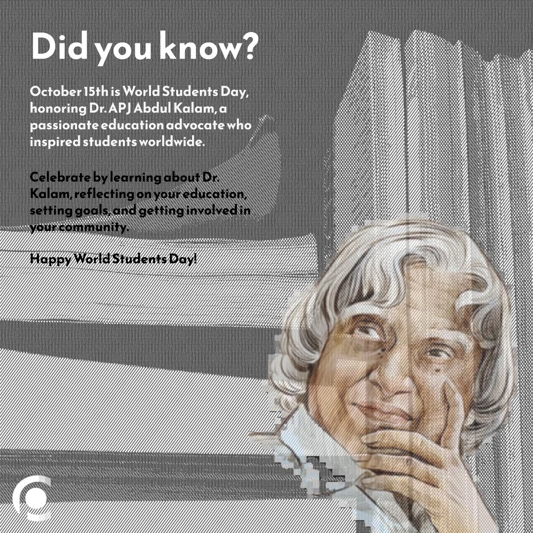 PrimecrownCorp's tweet photo. Happy World Students Day!
Let's celebrate the potential of students everywhere and use our education to make the world a better place.
#WorldStudentsDay #primecrown #technology #infoparkkochi #kerala #india https://t.co/BbOoRtqjDR