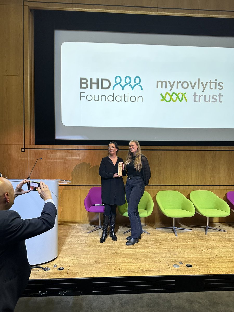 myrovlytis's tweet photo. In honour of Anna Webb, we launched an Early Career Researcher award. 

The votes are in and Jennifer Heritz has just won this award at the #BHDSymposium23! 🏆 https://t.co/yXouWNCY29