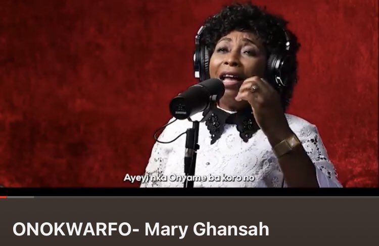 To my gospel music lovers Auntie Mary Ghansah has dropped a new song, she calls it Onokwarfo. Let’s stream it with love ❤️🔥 youtu.be/6pPIn95PkJw?si…

#RevMaryGhansah
#Norwarefo
#FaithfulGod
#MelodiesOfMyHeart  
#VideoRelease