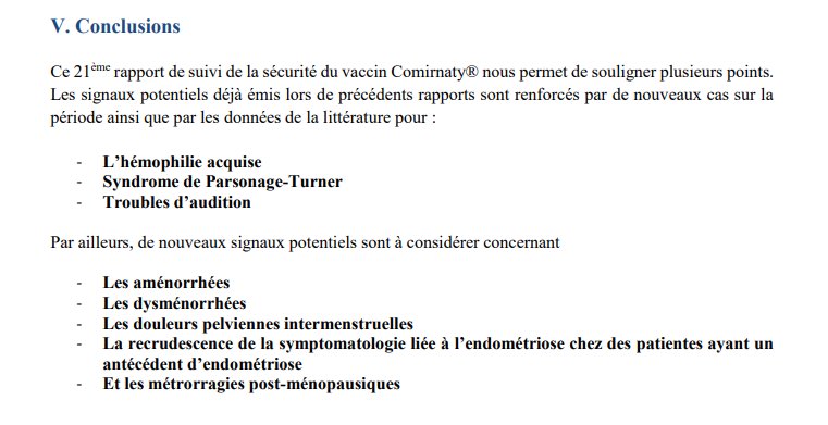 Monsieur le ministre de la santé , vous risquez de passer un mauvais quart d’heure devant la cour de justice de la république, conclusion de l’ansm 👇