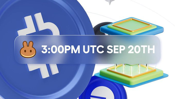 RafihaAliu's tweet photo. Save the Date: $BBANK PancakeSwap launch is set for 3:00 PM UTC on Sep 20th. 🥞💎
📒CA: 0xBD01A5b92Ebef331f42D2ea99Ff087E5834621aC
🍰Pancakeswap Link:
https://t.co/f4Tj5AuBjc
🔼Chart:
https://t.co/B3wBgcLiDT
#BBANK #BankOnBase #BuildOnBase
Show more https://t.co/8shnCf4SLh