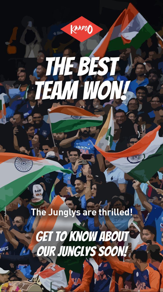 dkumble's tweet photo. Viva! India!
#INDvPAK 
@BCCI 
@cricketworldcup 
#ICCCricketWorldCup23 
#IndianCricketTeam 
#MeninBlue 
#BleedBlue 
#jungly https://t.co/JmdDFd6KuS