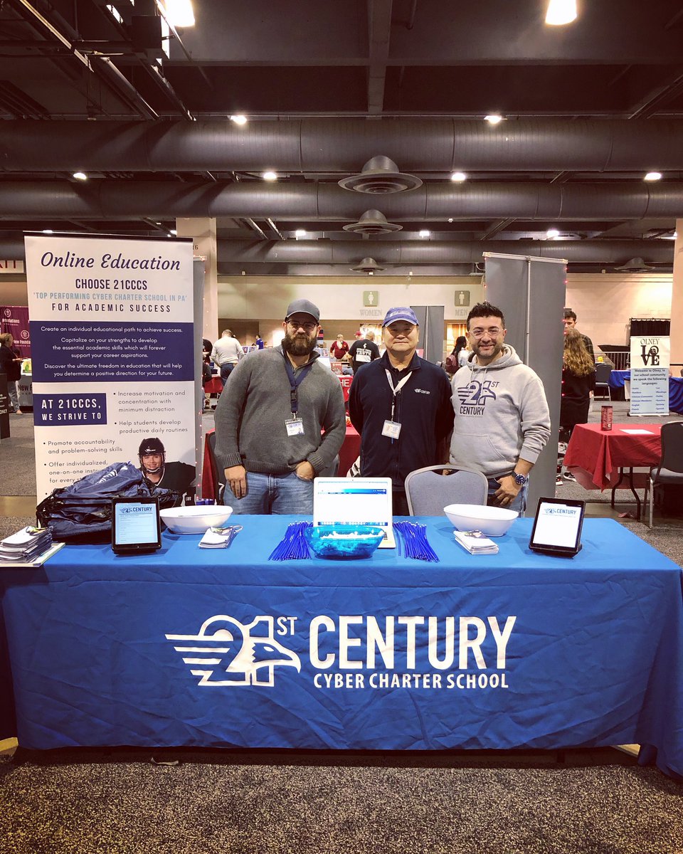 21CyberSchool's tweet photo. We are here at the Philadelphia School Fair. Stop by if you are around. #21CCCS #21CyberStrong #philadelphiaschools https://t.co/xqHTLiP9tT