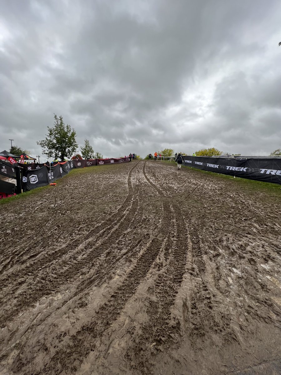 cyclocross weather @TrekCXCup …