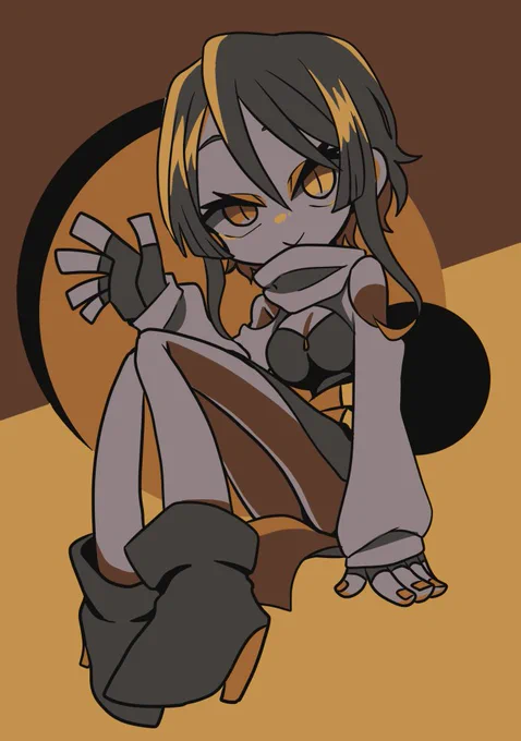 #リプもらった番号の色を使って絵を描く 18ミッドナイトアップルで描きました!たつまさんうつくしいたつまさんの永久保存版全身資料ください 