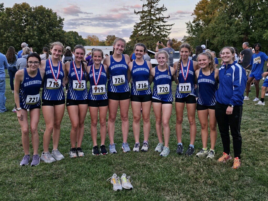 jWXC Girls were rolling at the GAC Championships. Congratulations ALL-GAC medalists:  Josie 1stTeam ALL-GAC; Olivia ALL-GAC #2 freshman in the entire GAC; Sydnee ALL-GAC jv; Grace ALL-GAC jv…