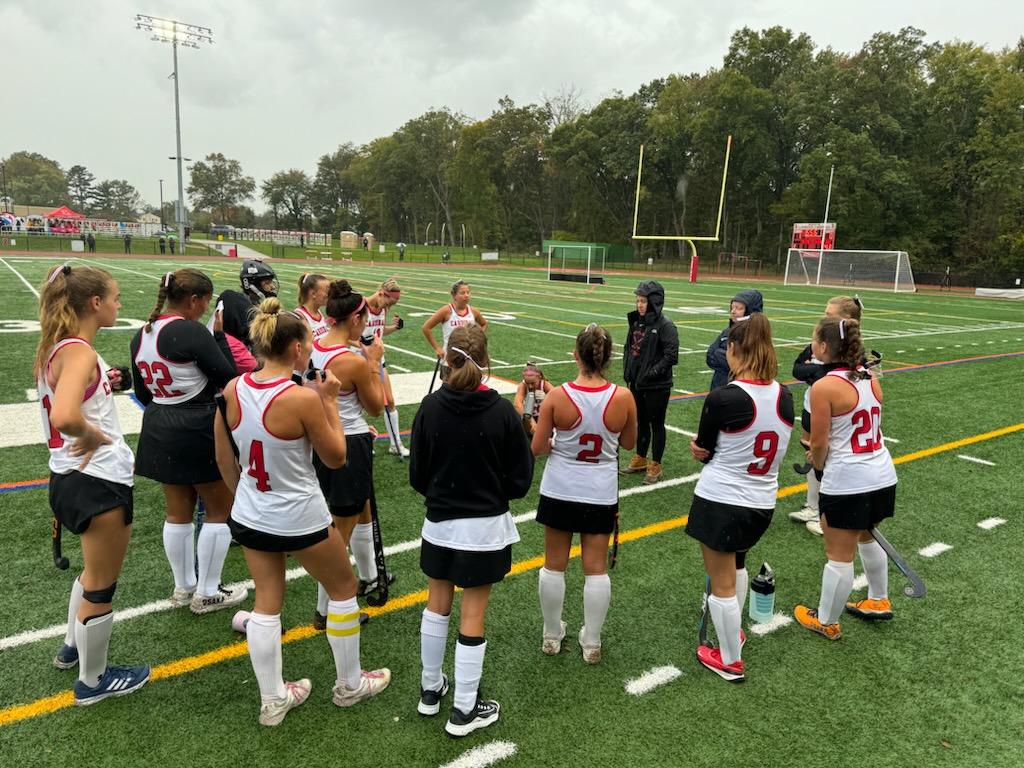HoCo 2023 wknd continues this morning with field hockey.  At today's match, we honor the memory of Lady Card #14 Samara Everman, LHS '19, Lehigh U '23.  Donations made at today's match will go to a Lehigh College of Health memorial fund in honor of Samara. #LadyCards4Life #LTPS