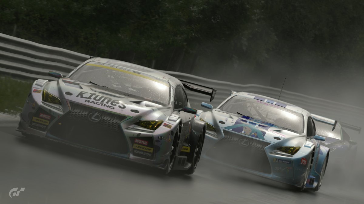hirotti_1go's tweet photo. #PS5Share, #グランツーリスモ7  今回のマニュファクチャラー戦は予選5位の決勝3位で表彰台に立つことができました❗雨の中、なにがおきるかわからないレース展開でしたが、無事に走り切りました✨ https://t.co/2XCOt1pDOo