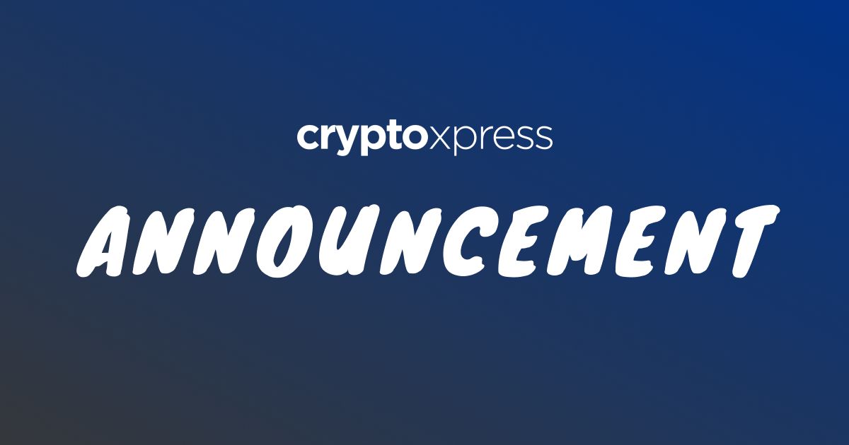 CryptoXpress will remove and cease trading on multiple spot trading pairs. ⚠️
Read more: buff.ly/3PYEAlO