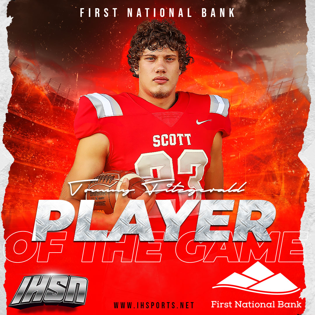 IHVarsity's tweet photo. Last night's First National Bank Player of the Game was Tommy Fitzgerald, who was the Highlanders' leading tackler and had a pass broken up in the end zone. #FNBMVP https://t.co/F13V3TEHoG