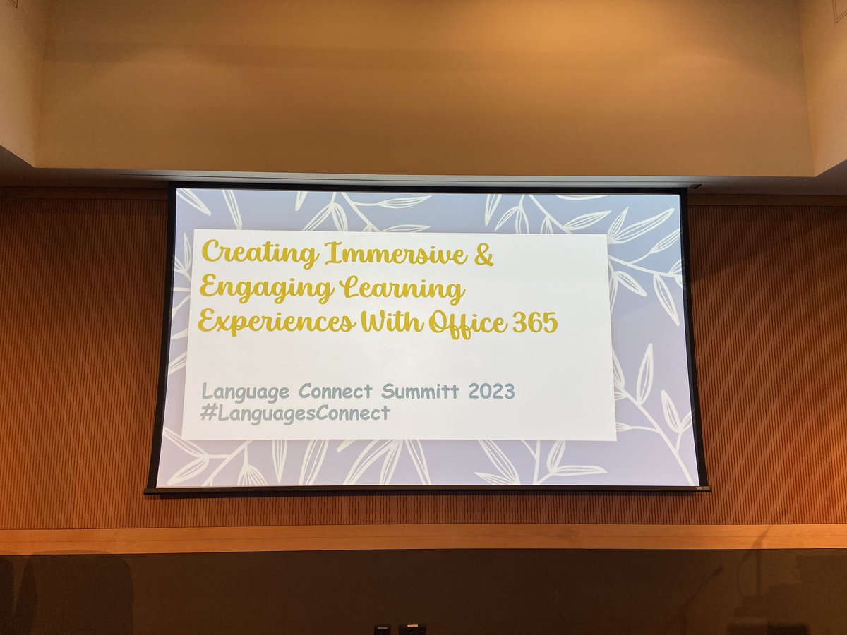 What a fantastic day in #languaconnect Summit!! 💖💖

Thanks to <a href="/languages_ie/">Post-Primary Languages Ireland (PPLI)</a> for organising this amazing event and giving #mfl teachers the opportunity to share, discuss and learn together 🙌🙌