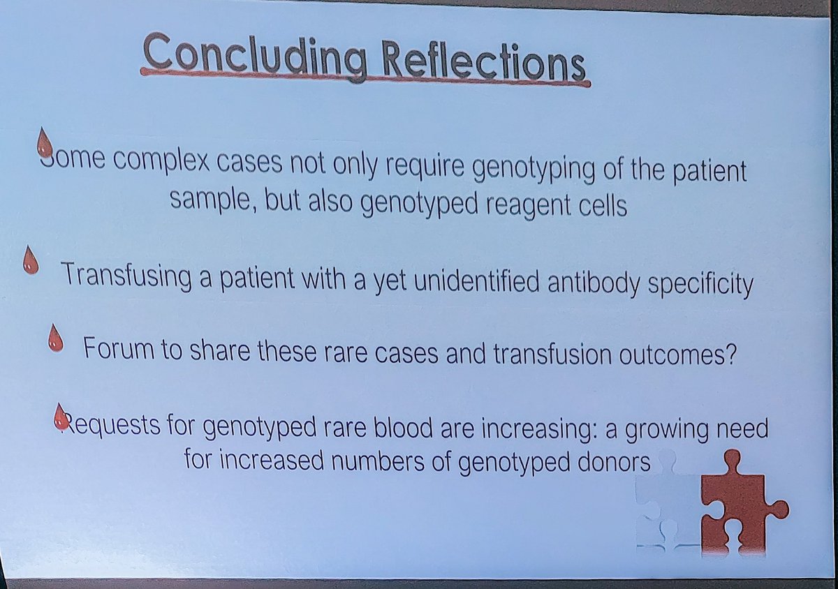 lifeandplasma's tweet photo. "#AABB23 Wrapping up a thought-provoking session with Dr. Celina Montemayor Garcia, MD PhD, on the synergy of Serology &amp; Genomics in solving RBC &amp; Platelet Antibody cases at @AABB. 🩸🧬 #MedicalAdvancements #BetterTogether" https://t.co/GvJxMFFtWM