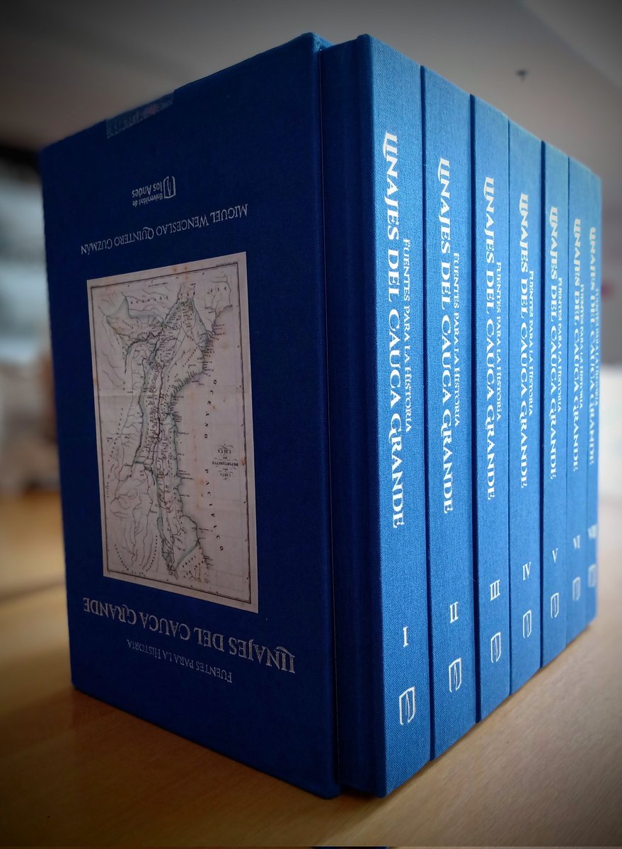 GabrielVanegas's tweet photo. Llega a @BPPiloto "Linajes del Cauca grande, fuentes para la historia" de Miguel Wenceslao Quintero Guzmán. Un trabajo magistral sin referentes en Colombia, 7t, 3.319p, más de 15.000 notas y referencias a fuentes bibliográficas
#GenCauca #Genealogia #Historia @PuntoaparteEd https://t.co/ENXDQl8BCQ