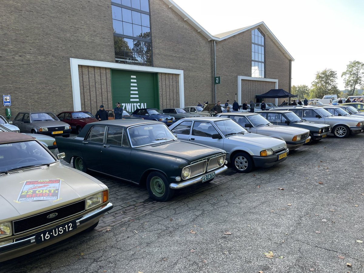 Geslaagde onderdelendag in #Apeldoorn van de vier Fordclubs