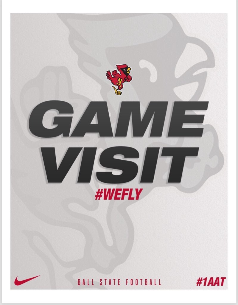 Very blessed and excited to be attending the Ball state vs Toledo Game today! 
<a href="/NCHSPanthersFB/">North Central Football</a> @CoachHartNC <a href="/CoachKingHaze/">Edward J Hazelett</a> <a href="/CoachWLoggan/">Will Loggan</a> <a href="/CoachAI/">Aaron Ingram 🏈</a> <a href="/PrepRedzoneIN/">Prep Redzone Indiana</a>