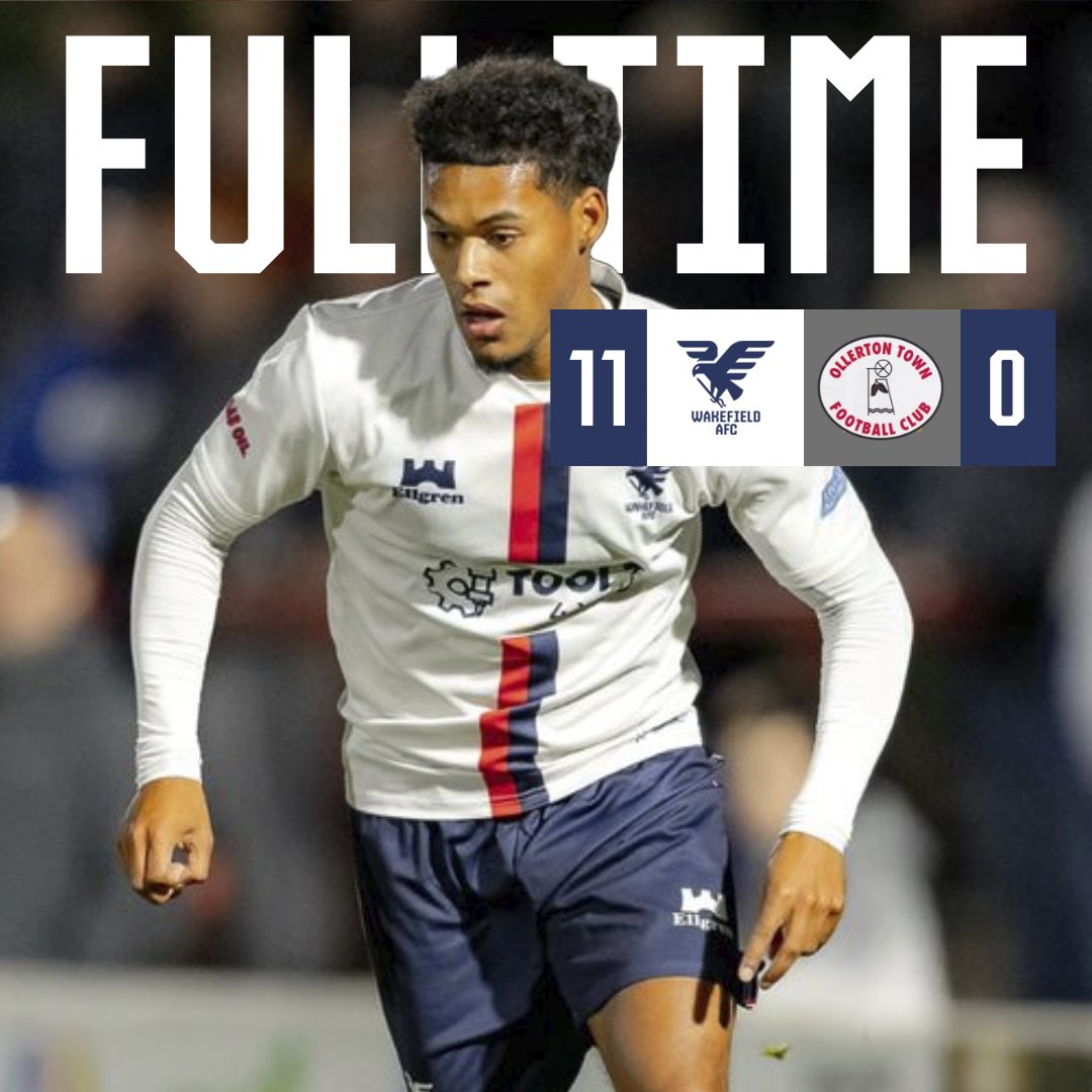Wakefield_AFC's tweet photo. Full-time!

Can't think of a better way to start a weekend. Falcons put up a show, with 11 beautiful goals and a clean sheet. 

(Even Bristol almost got his name in the scoresheet 👀)

Thanks to our 368 fans joining us today 👐 https://t.co/vIyI5zF20s