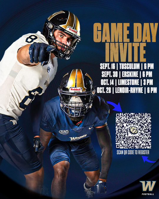 Excited to be down at the <a href="/WingateFb/">Wingate Bulldogs Football</a> game today! Thanks to <a href="/ShaedonMeadors/">Coach Meadors</a> for the invite! <a href="/Clover_Football/">Clover Football</a>