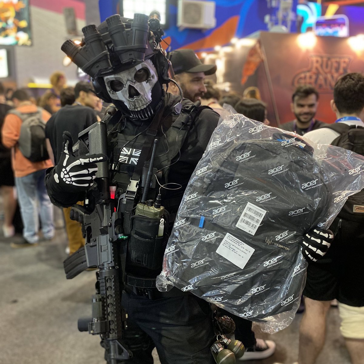 AcerdoBrasil's tweet photo. Só brinde monstro 🔥🏴☠️ #AcerNaBGS https://t.co/JZxaKXd7Sf
