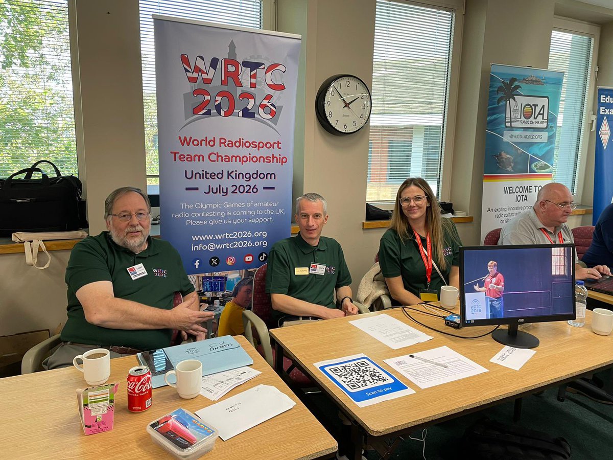 2026Wrtc's tweet image. WRTC 2026 stand @ RSGB convention