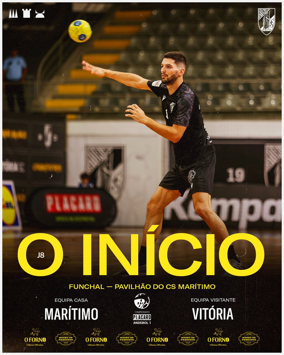 VitoriaSC1922's tweet photo. 🛎️ | INÍCIO DO JOGO
Começa o jogo na Madeira 🤾♂️
🎥 Assiste ao jogo em https://t.co/pPvOUq7MWX
#Andebol | #CSMVSC https://t.co/DjnSH6nVkx
