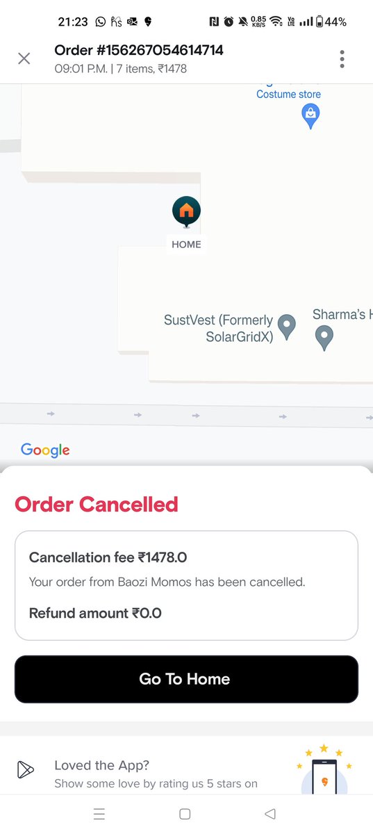 SagorikaC's tweet photo. @Swiggy my mum's bday. Placed an order which gets placed without payment and then the discount code is not available on the credit card
Thought I'd cancel and place again and this is what happens.
I have no dinner for my mum's bday and I am a swiggy one member
Switching to Zomato https://t.co/crL7JwQnH9