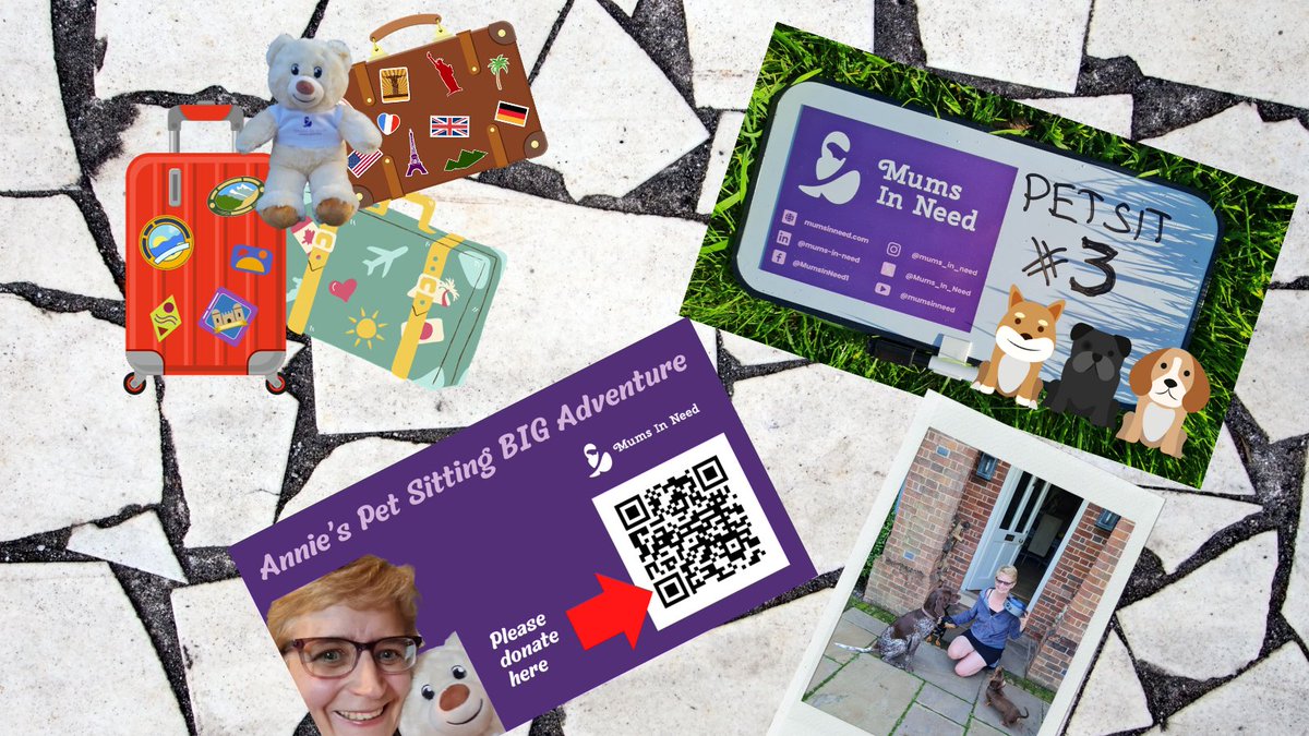 Annie's Pet Sitting BIG Adventure - Pet Sit #3 - and the power of 3 🐶🐶🐶 - yipeee! #MINnieMascot-poet-don't-I-know-it! Please #donate to <a href="/Mums_In_Need/">Mums In Need</a> - thanks!
👉givey.com/anniespetsitti…

#2024in2024 #MINnieMascot