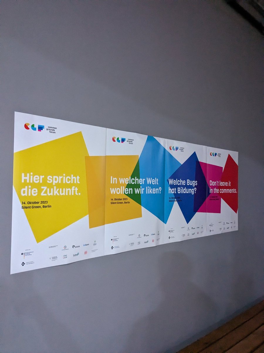 moritzkreinsen's tweet photo. Tolle Veranstaltung #CGFx2023! Habe mich gefreut meine digitalpolitischen Positionen einzubringen! Bin schon gespannt auf die nächsten Schritte.
#Digitalpolitik #DigitaleBildung #InformatischeBildung #InformatiKINDERschule https://t.co/OVqPwpfiuc