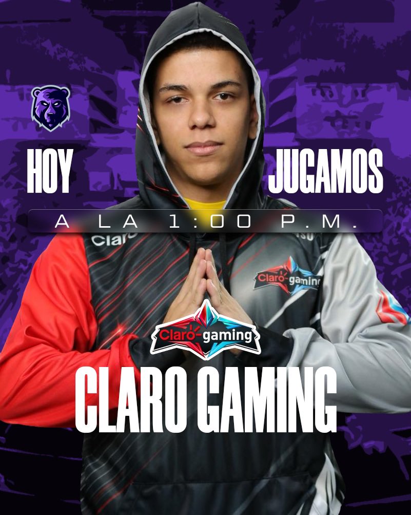 Hoy a partir de las 01:00 PM estaremos en la final de la Claro Gaming 2023. Contamos con su apoyo. #tmm #clarogaming2023 #esports