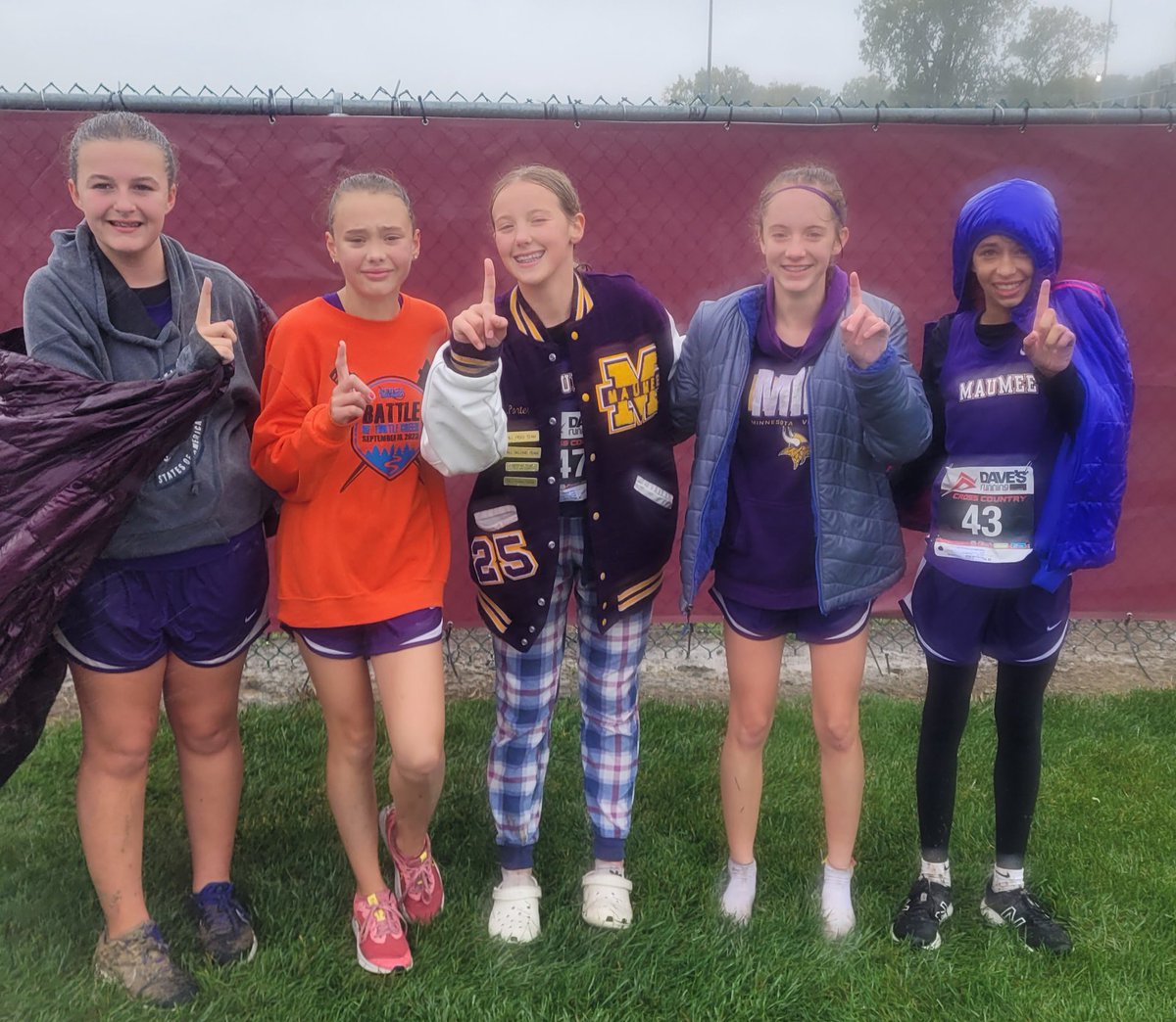 MaumeeMS's tweet photo. Another CC NBC title? Yes, please! MMS girls earn the 2023 NBC MS girls CC title. NBC Champs!! https://t.co/T6tOWg0vPU