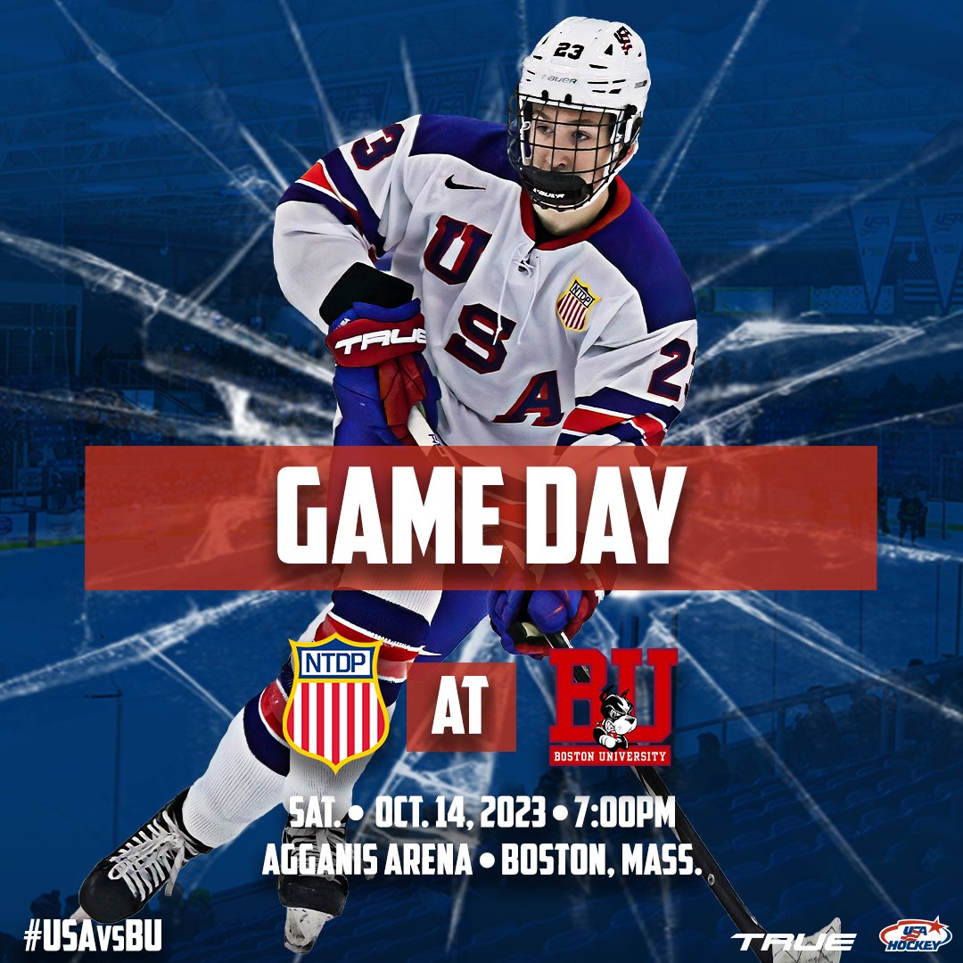 USAHockeyNTDP's tweet photo. This yearโs college series continues tonight with some action in The Dog Pound! #USAvsBU
๐ Boston University
โฐ 7:00 p.m. ET
๐ Agganis Arena
๐ https://t.co/qzQ4fJBbso
๐ฐ https://t.co/YmBC4ynjnR https://t.co/WW5AnAlHBB