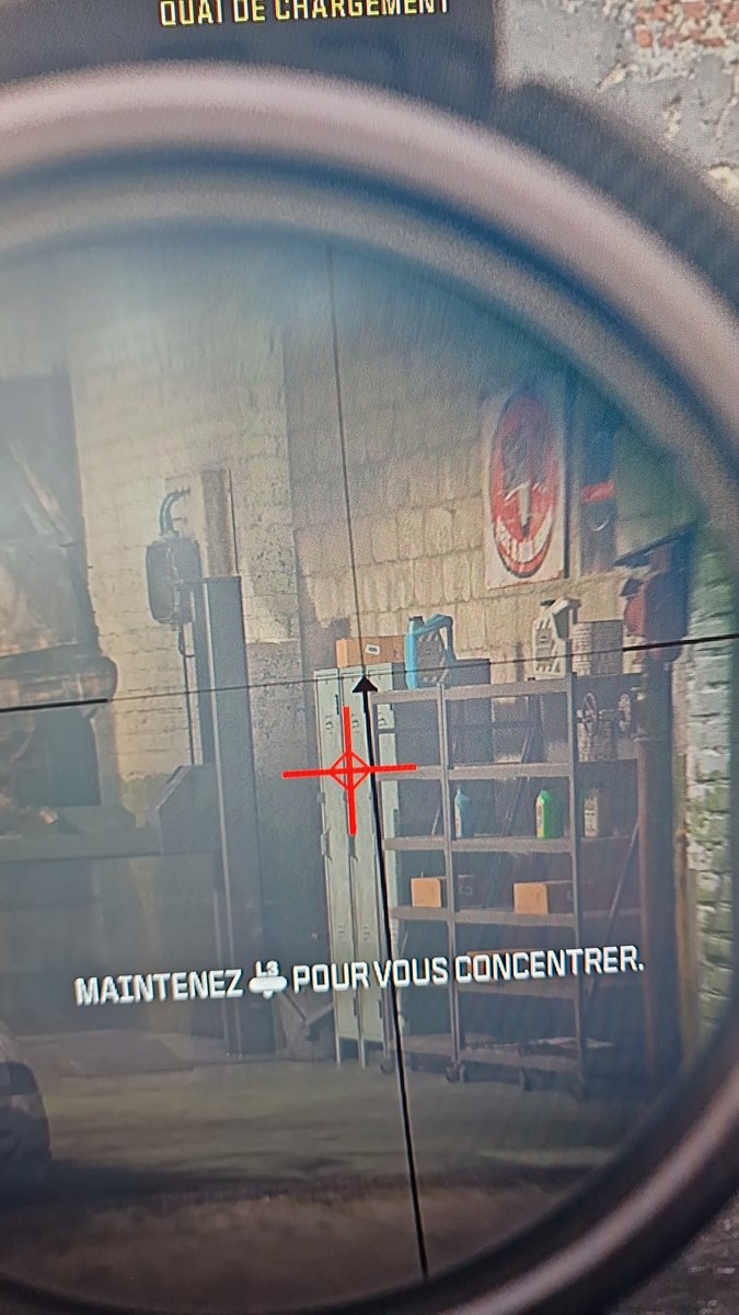 Snakyx07's tweet photo. Hey @Activision, Did you have a party before putting the sights on the sniper? (The red is make by my Screen) can you fix it before the November 10 ! 😂❤️😘 https://t.co/JRYubdjXof