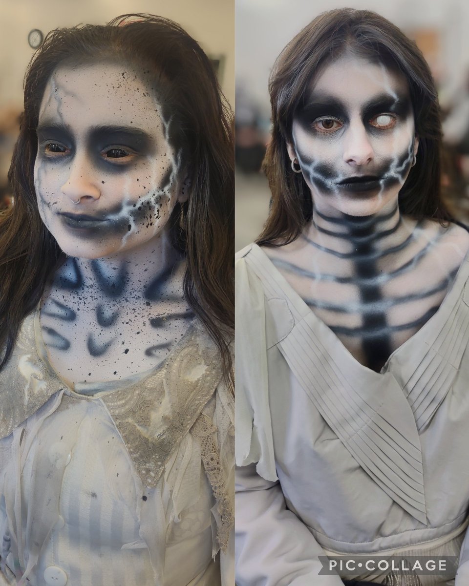 accessTOevents's tweet photo. Some of the creatures lurking in the new Necropolis at Halloween Haunt @WonderlandNews!

Created using @iwata_airbrush @Graftobian

#canadaswonderland #halloweenhaunt #haunt #makeup #october #halloween #makeupartist #ghost #ghoul #spooky #necropolis #spookymonth #Halloween2023 https://t.co/e1FNpzYvOD