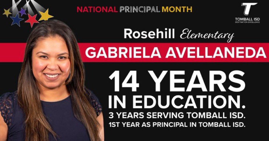 Happy Principal month Gabby! We are so grateful for your leadership and all that you do for our students, staff, and school community @TISDRES @MrsGAvellaneda