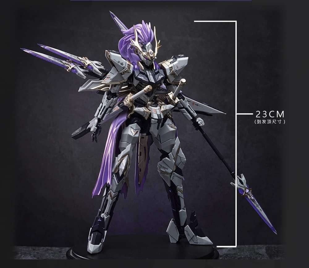 RiseOfGunpla's tweet image. [ Precommande ] 

Retrouvez le FLAME KEADE de AETHER STUDIO
Ce mécha violet &amp;amp; noir au look de samourai saura embellir votre collection !! 

Retrouvez le FLAME KEADE ici : 
buff.ly/3LXPpmX 

#RiseOfGunpla #Preorder #Mecha #PlasticModel #Precommande #Shop
