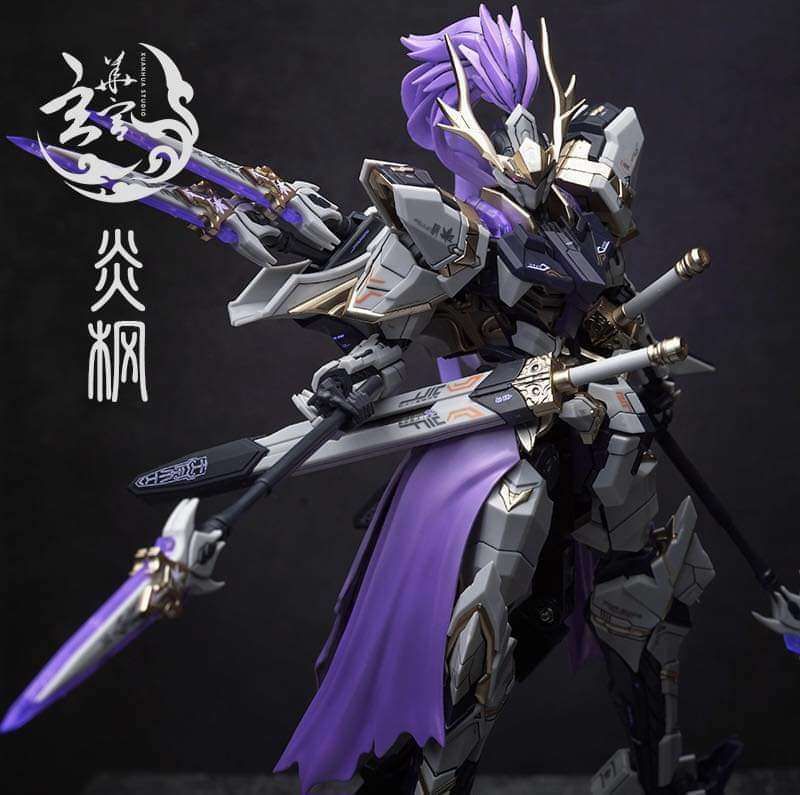 RiseOfGunpla's tweet image. [ Precommande ] 

Retrouvez le FLAME KEADE de AETHER STUDIO
Ce mécha violet &amp;amp; noir au look de samourai saura embellir votre collection !! 

Retrouvez le FLAME KEADE ici : 
buff.ly/3LXPpmX 

#RiseOfGunpla #Preorder #Mecha #PlasticModel #Precommande #Shop