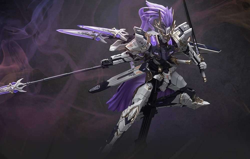 RiseOfGunpla's tweet image. [ Precommande ] 

Retrouvez le FLAME KEADE de AETHER STUDIO
Ce mécha violet &amp;amp; noir au look de samourai saura embellir votre collection !! 

Retrouvez le FLAME KEADE ici : 
buff.ly/3LXPpmX 

#RiseOfGunpla #Preorder #Mecha #PlasticModel #Precommande #Shop