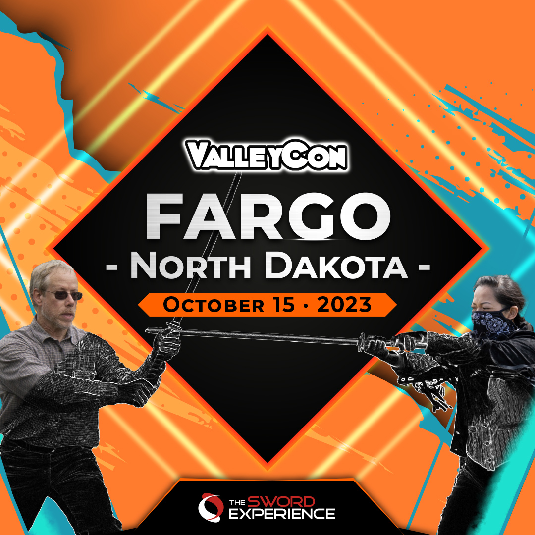 SwordExperience's tweet photo. 🌟 Fargo, get ready for an epic adventure! The Sword Experience is coming to #ValleyCon in North Dakota. Mark your calendars and join us for an unforgettable experience. 🗡️ #SwordXPFargo #NorthDakotaEvents #ValleyCon https://t.co/7CDK5nHckI